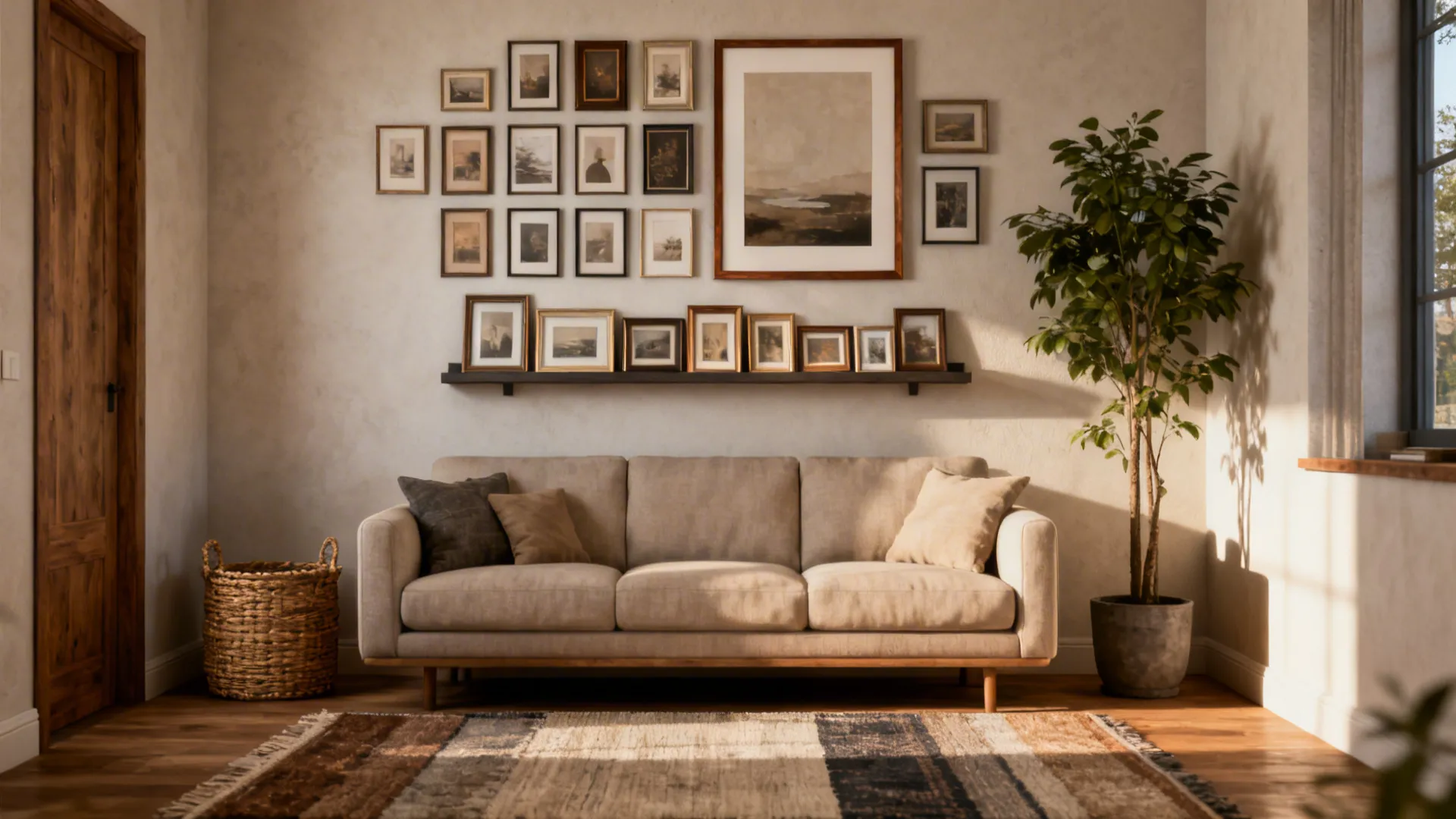 5 Wall Frame Ideas for Living Rooms