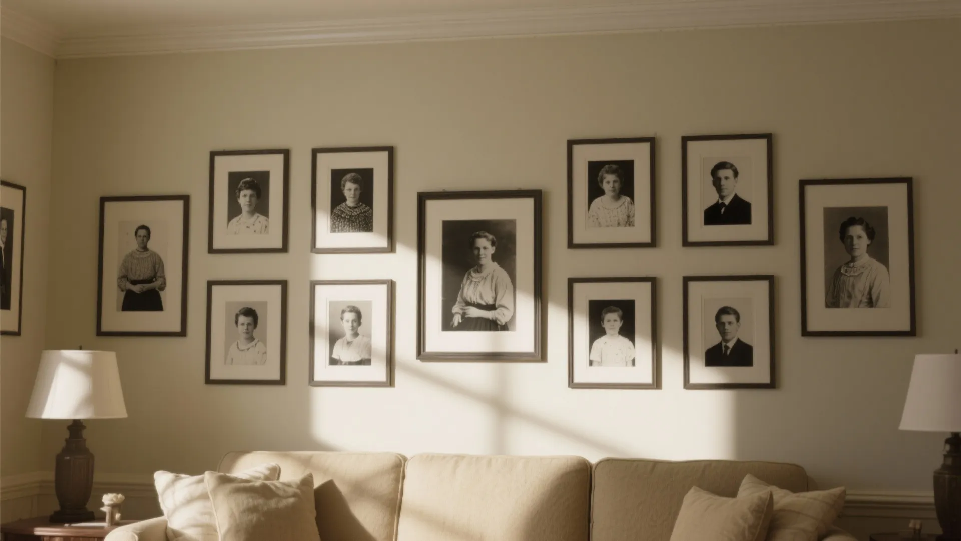 9. Gallery Wall of Family History