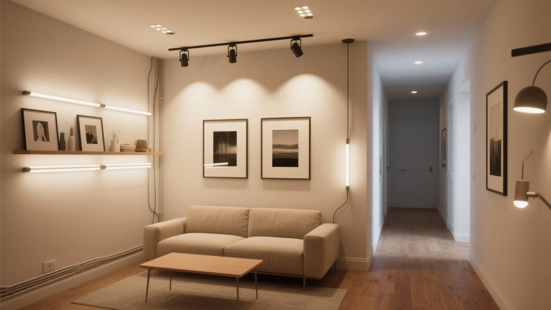 Gallery Wall Lighting: 5 Brilliant Ideas: Small-space lighting tricks and practical gallery wall ideas from a 10+ year interior designer