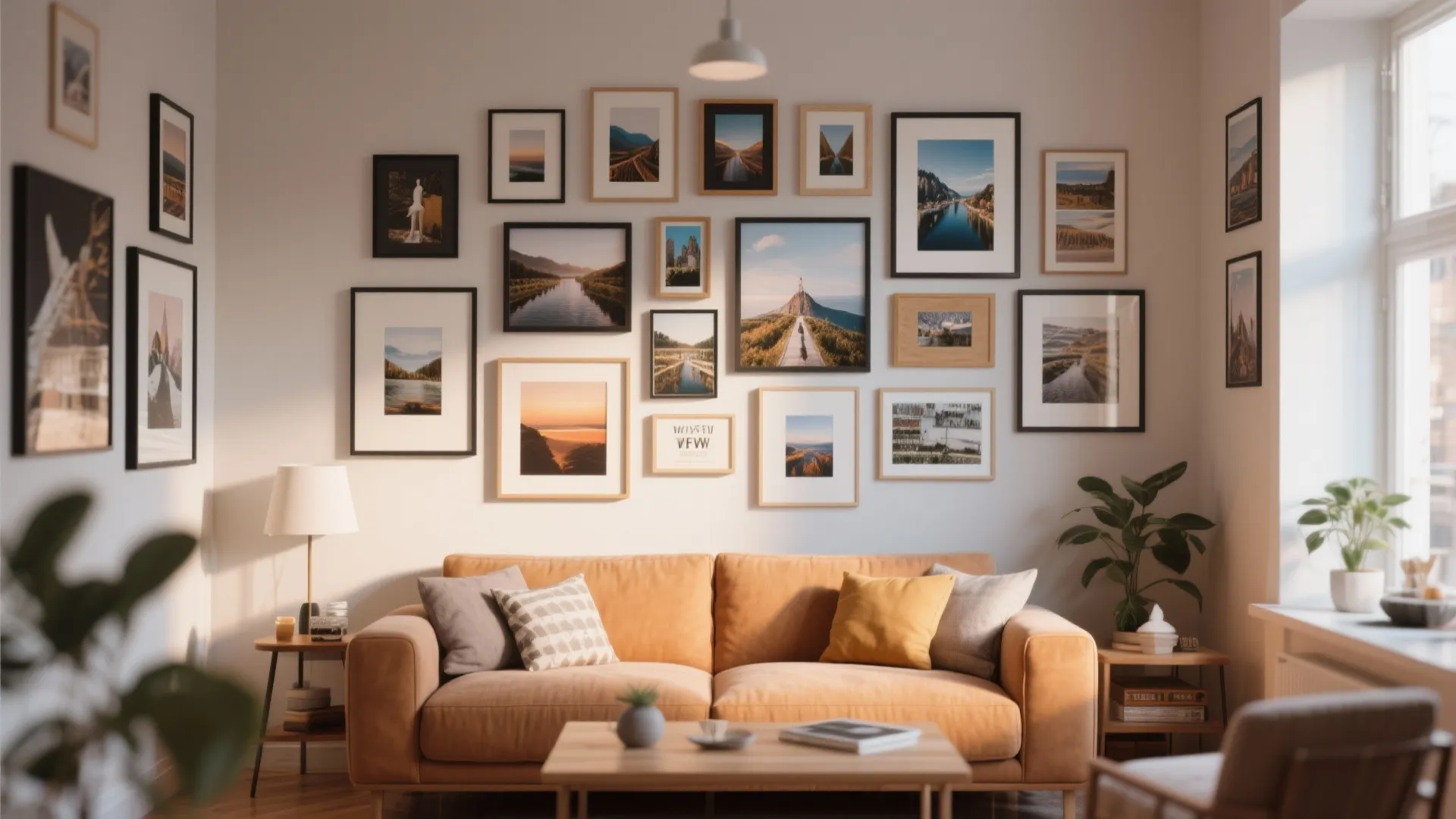 3. Statement Art Gallery Wall