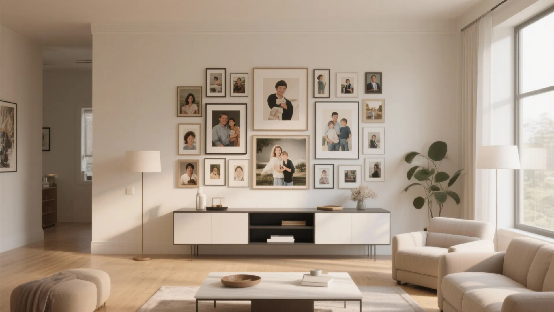 5. Gallery Wall with Personal Touch