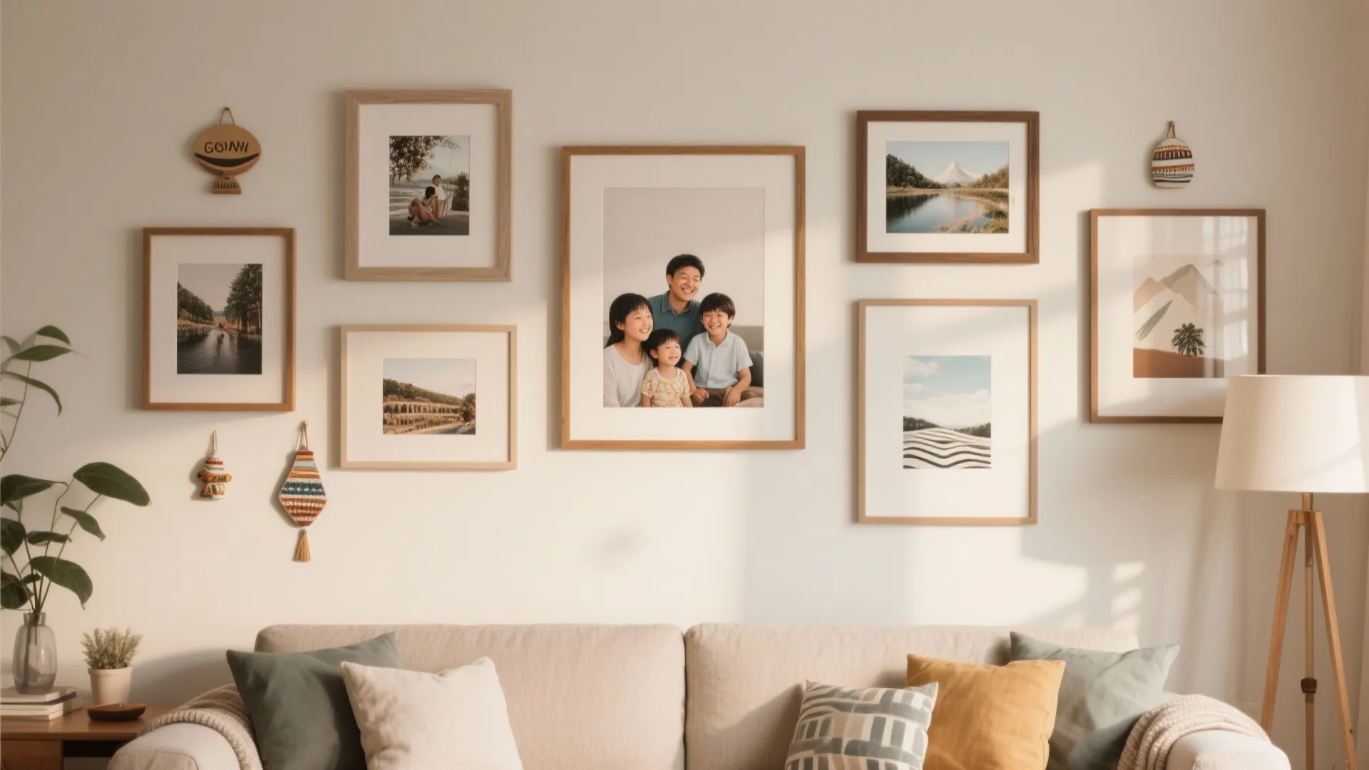 Gallery Walls with Personal Art