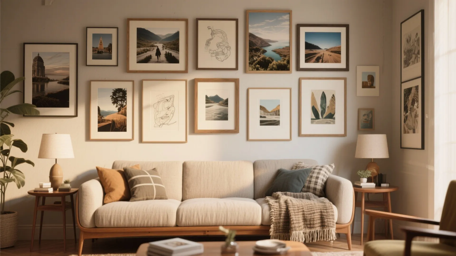 Gallery Wall of Personal Moments