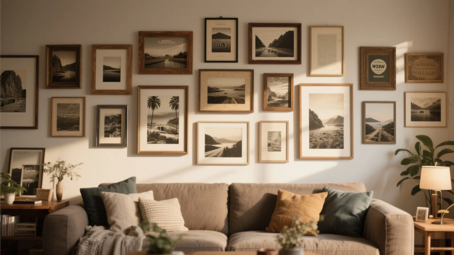 Gallery wall storytelling