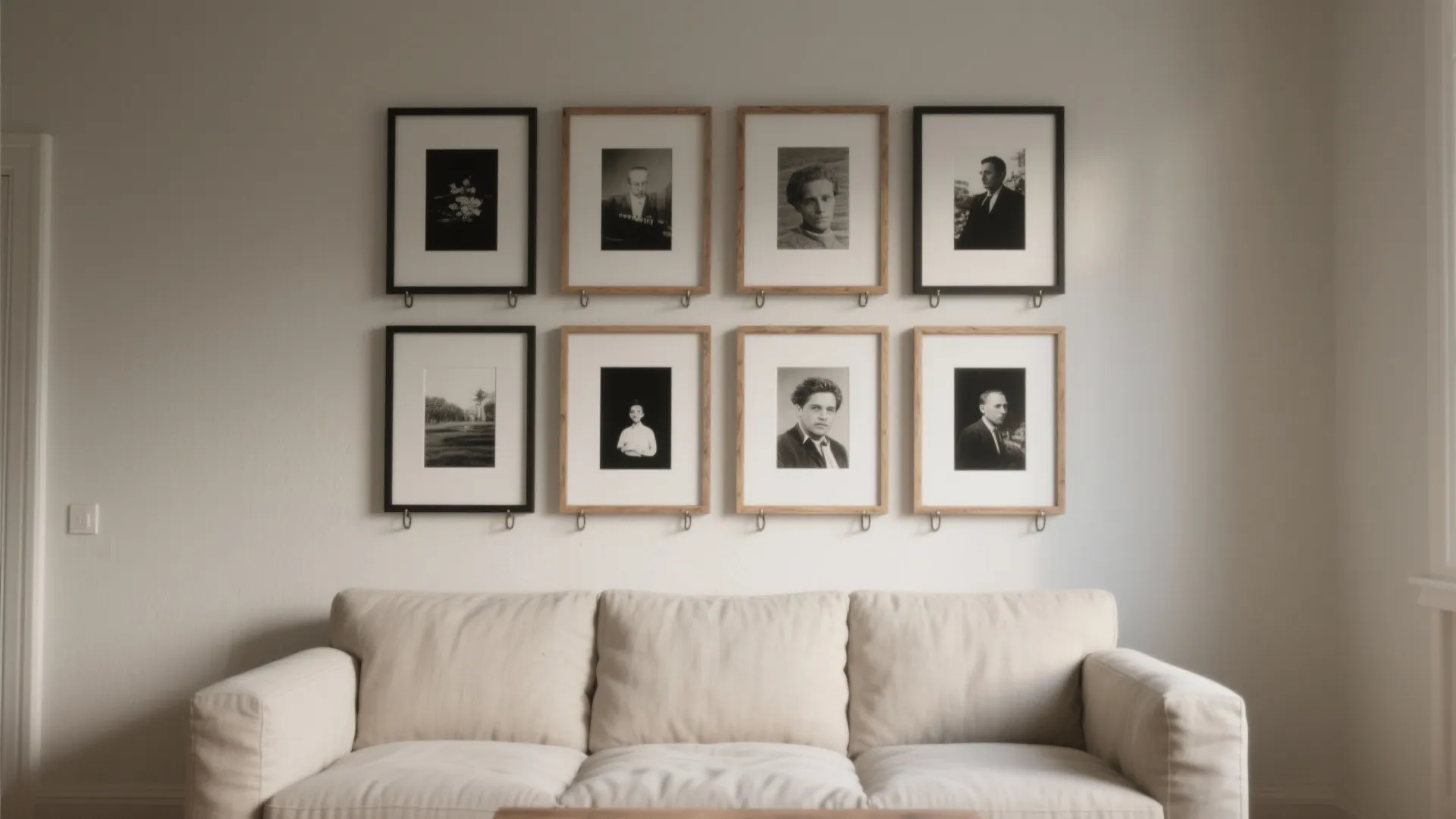DIY Minimalist Gallery Wall