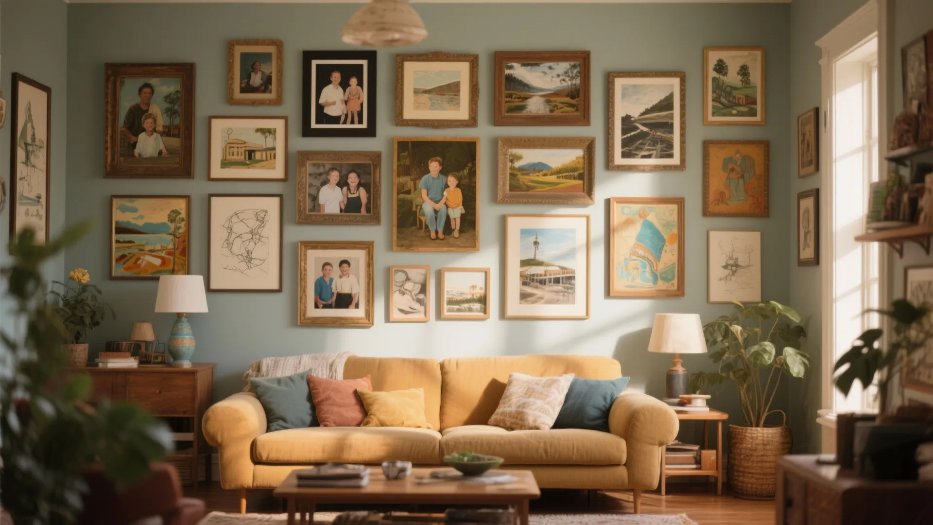 10. Gallery Wall of Memories