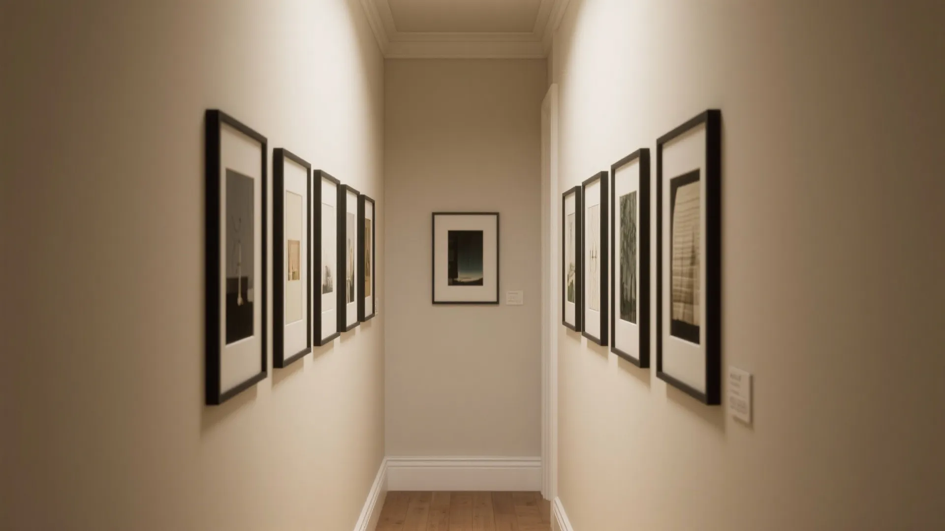 Minimalist Gallery Wall Composition