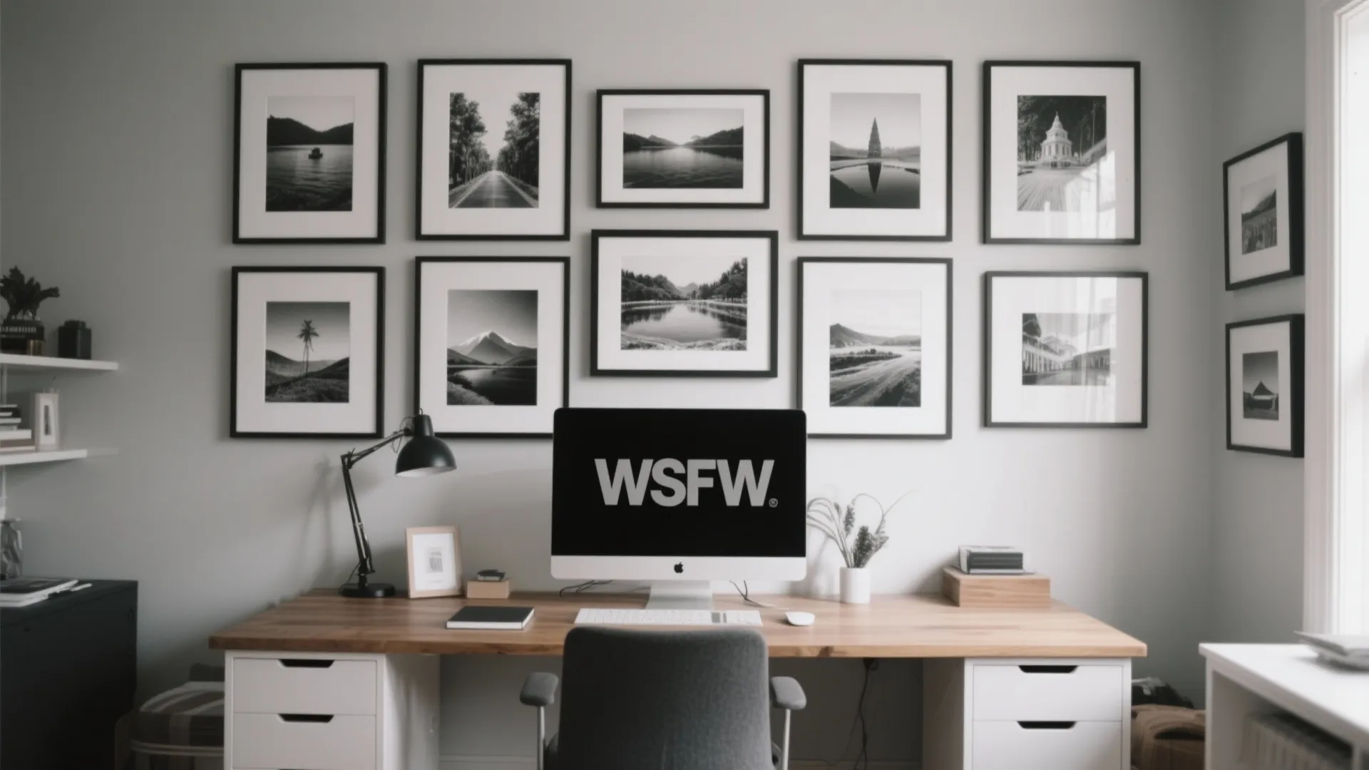 5. Gallery Wall with a Twist