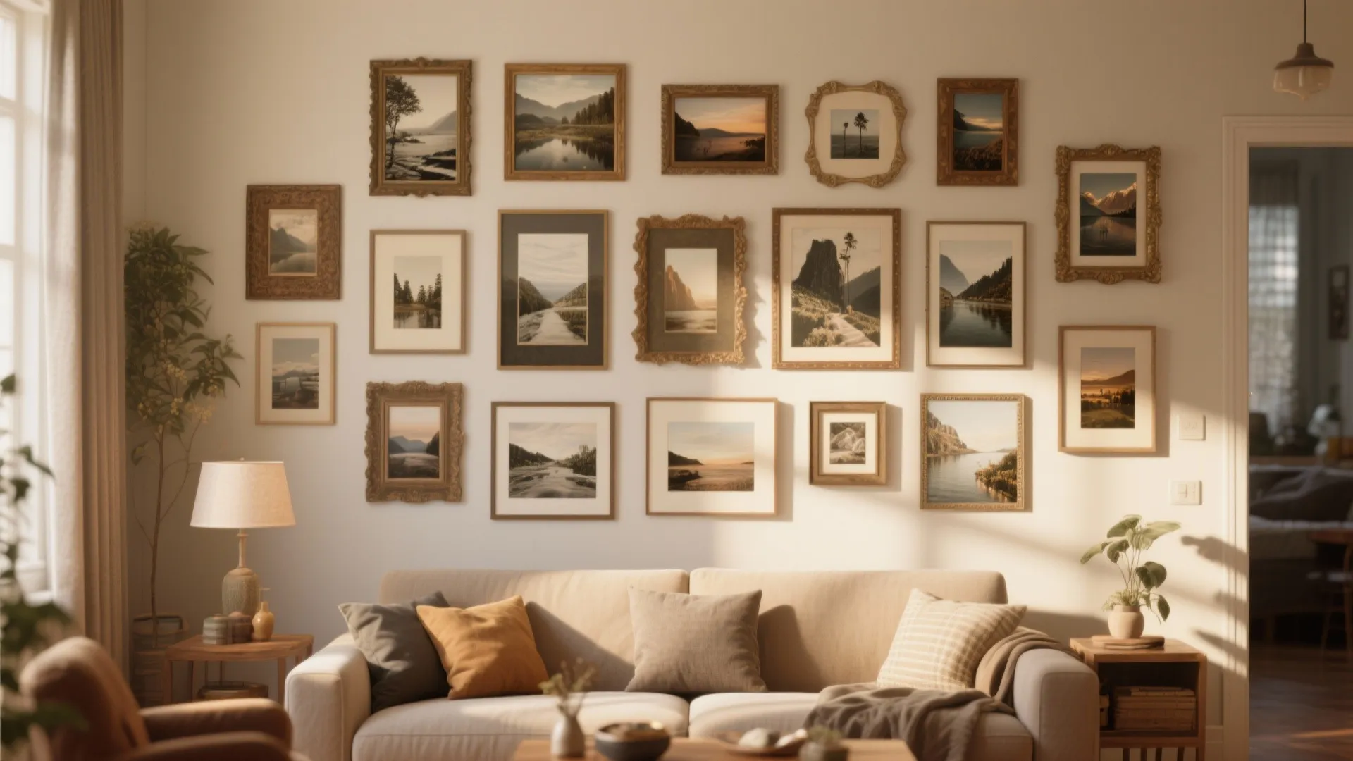 4. Gallery Wall with Personal Stories