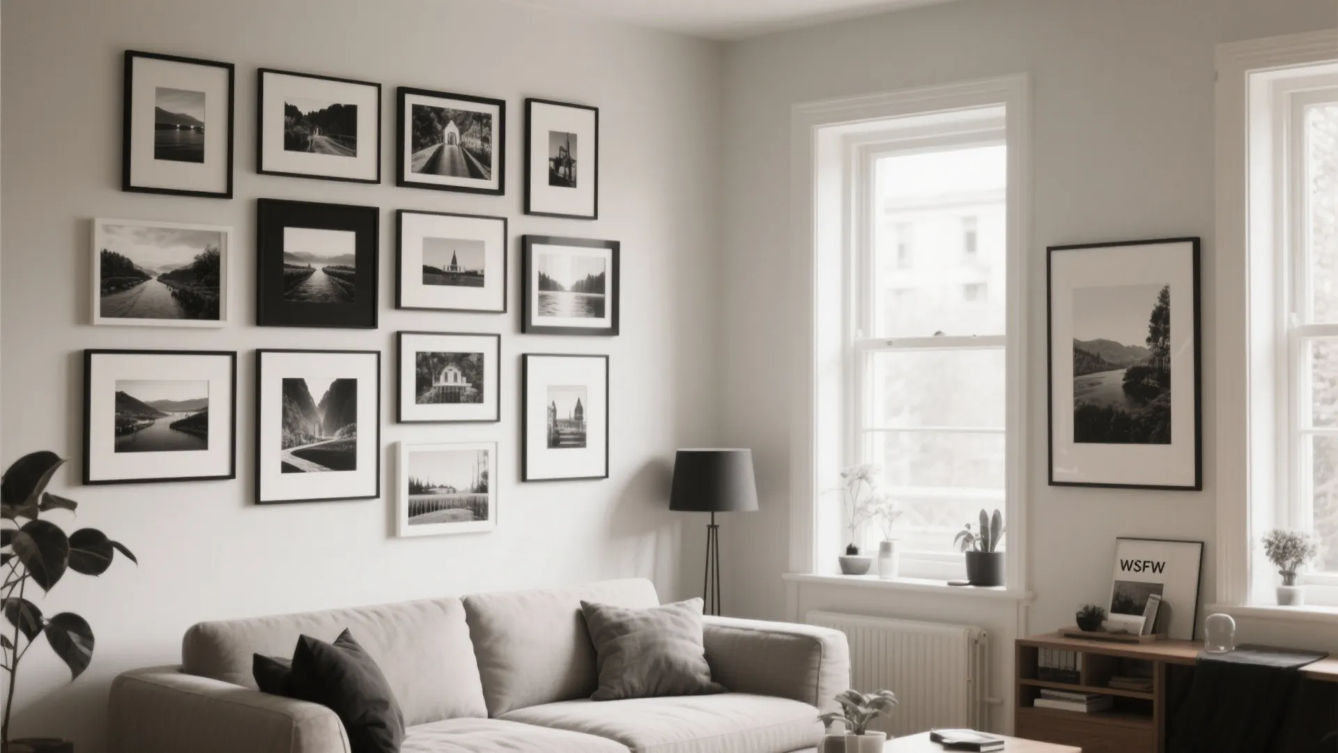 Gallery Wall with Personal Photography
