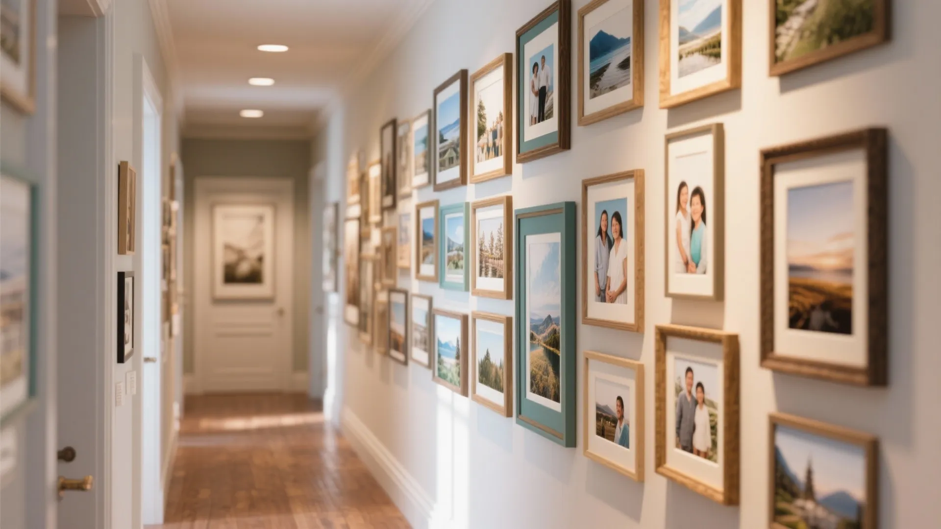 Gallery Wall of Personal Photos