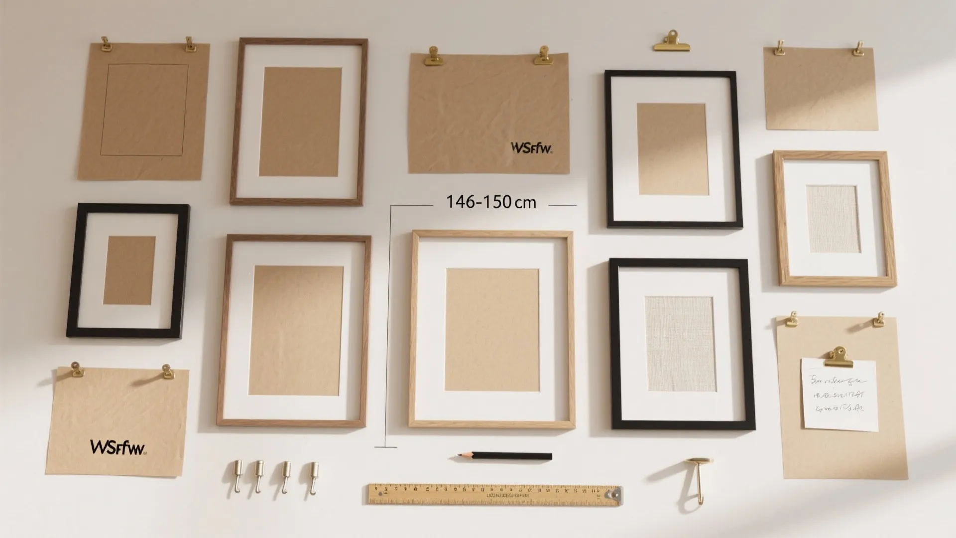 Curated Gallery Wall Flow—Frames, Spacing, Story