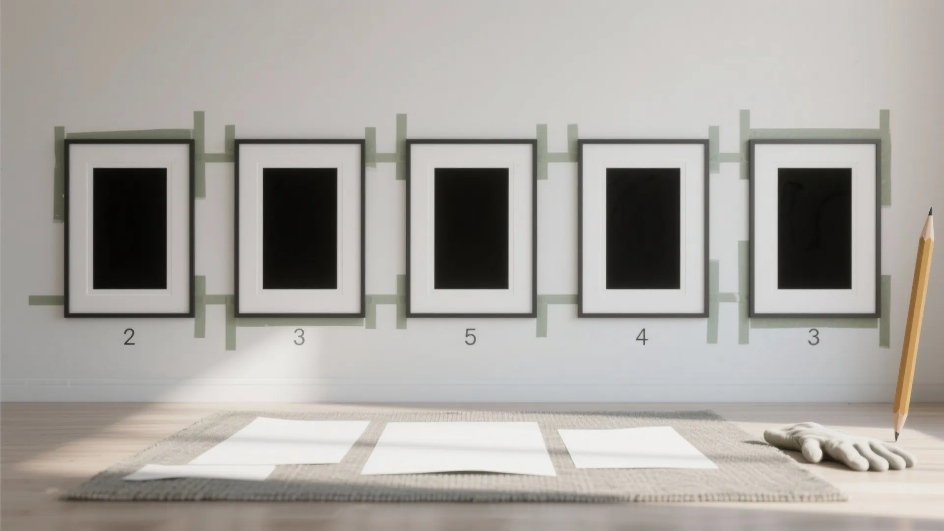 Idea 3: Story-Driven Gallery Wall with Consistent Frames