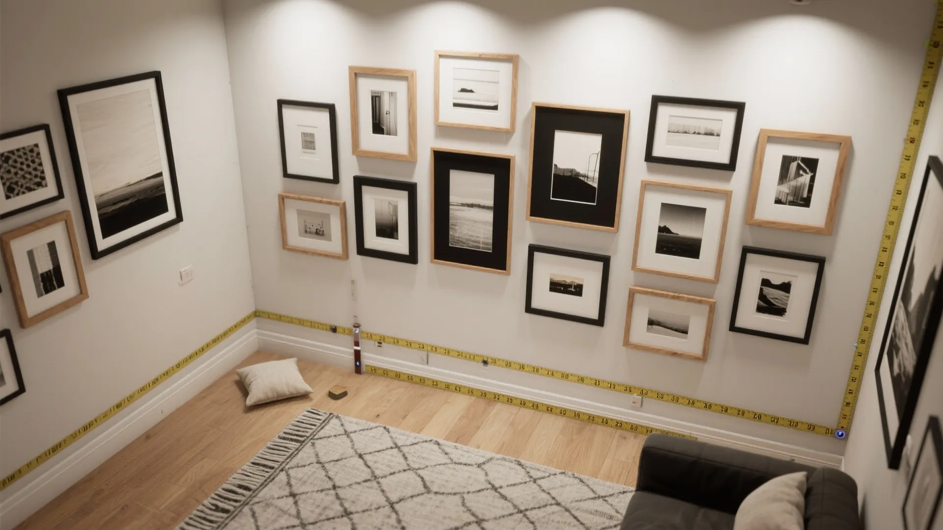 Curated Gallery Wall, Not Visual Chaos