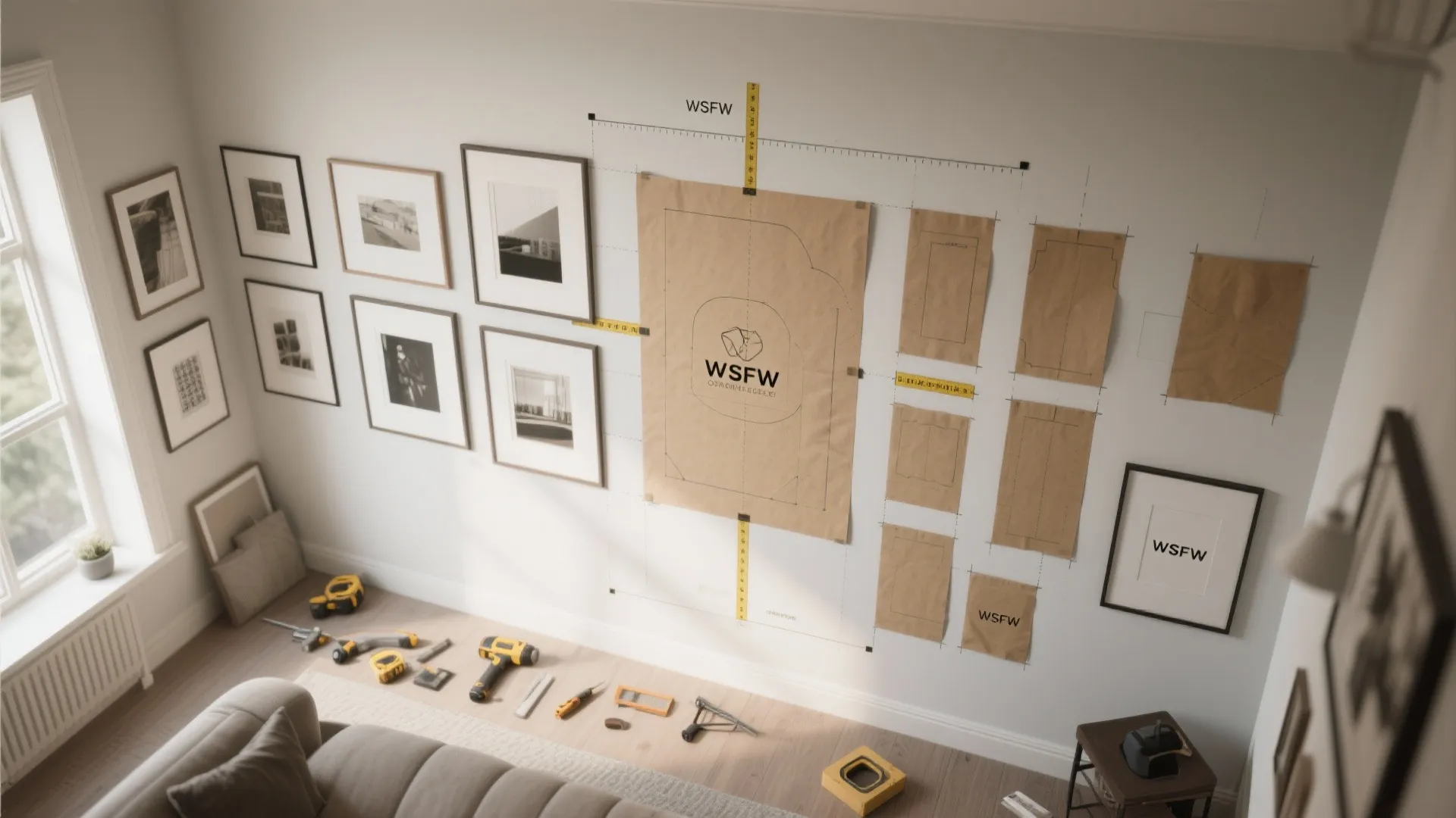 Curated Art Walls With Museum-Level Framing