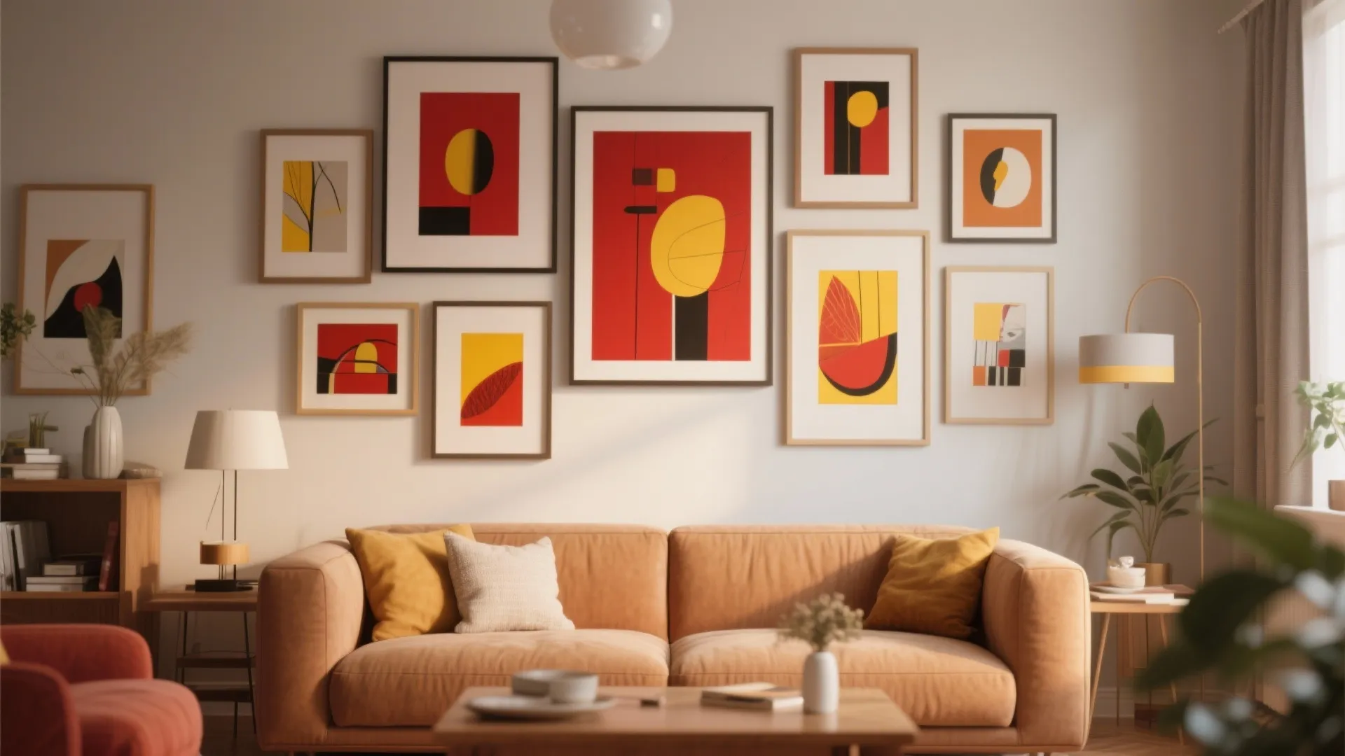 8. Layered Wall Art Collections