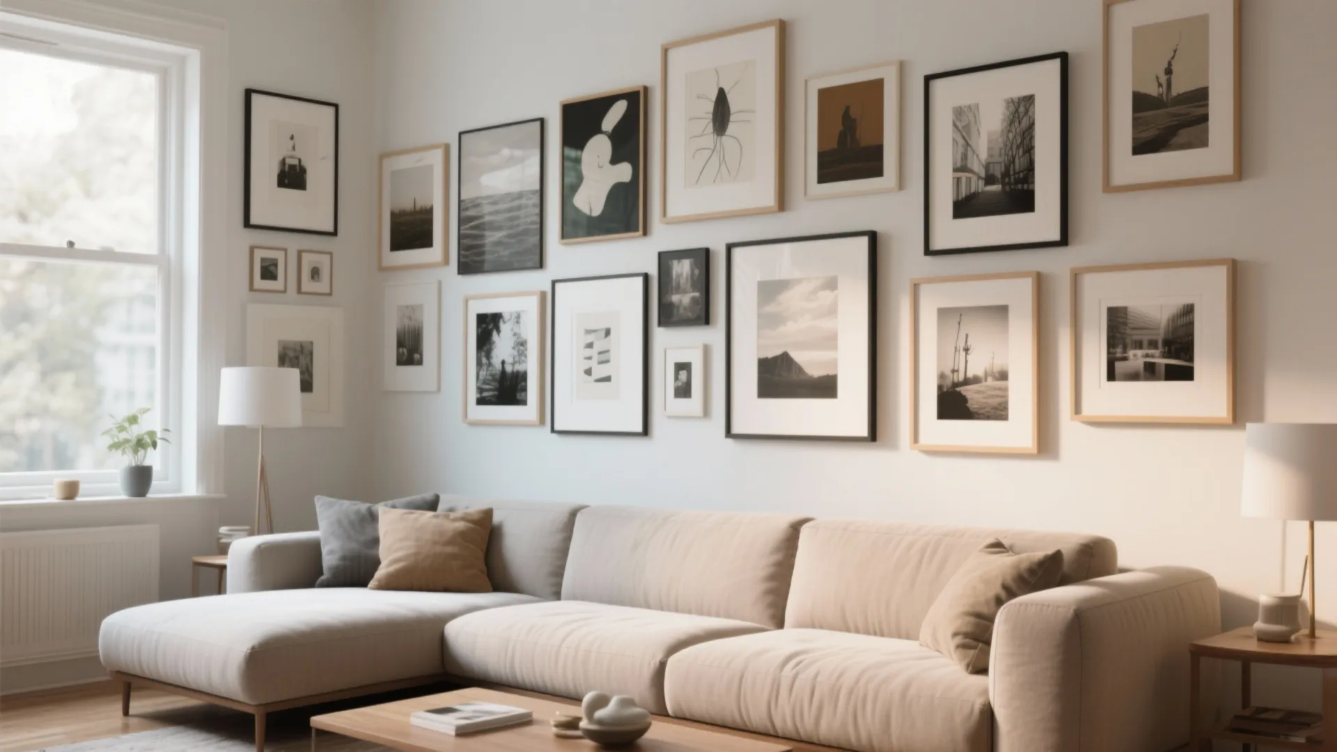 9. Gallery Wall Balance