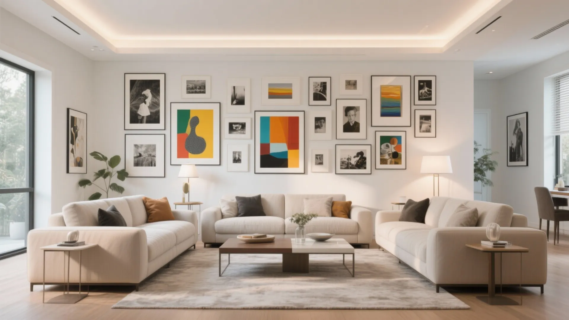 6. Parallel with Gallery Wall