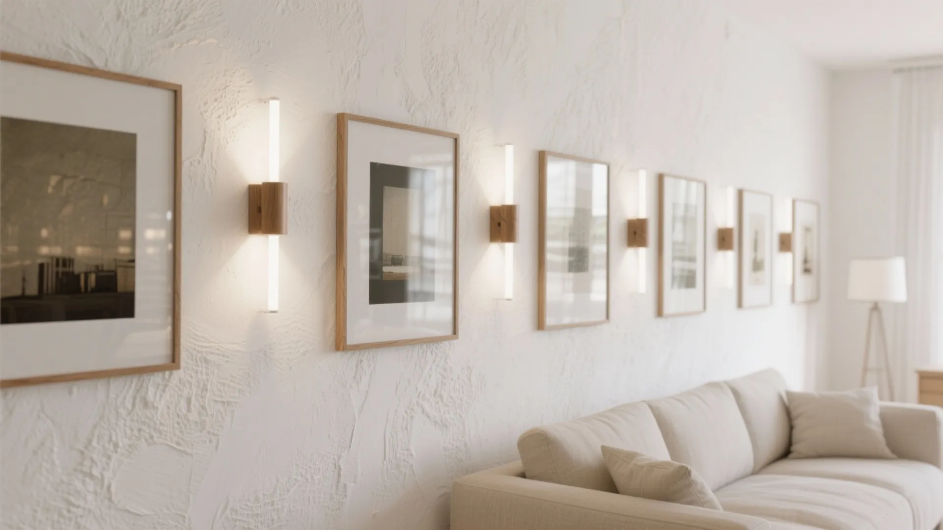 Gallery Wall Accent Without the Glare