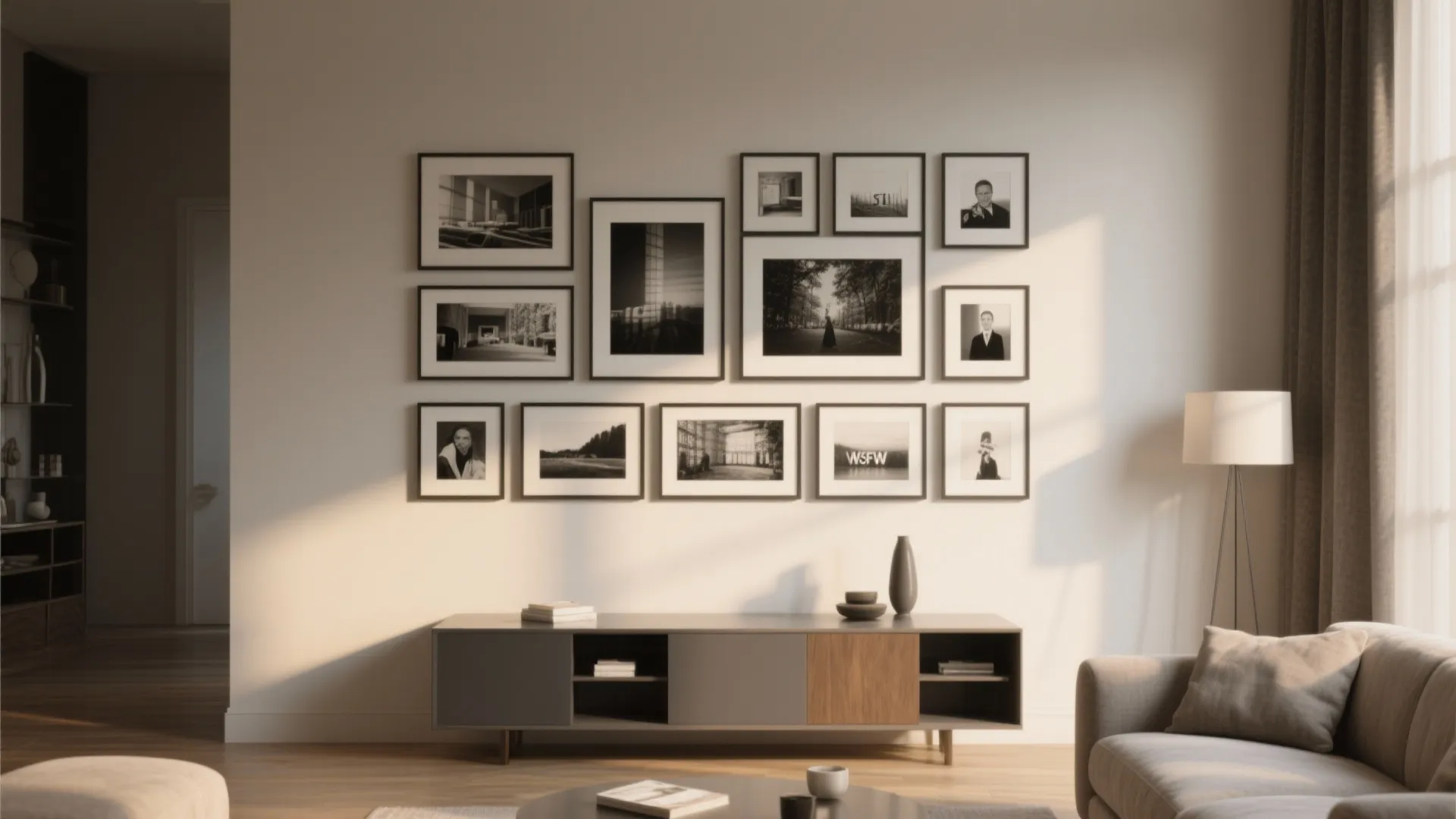 Gallery Wall with a Theme