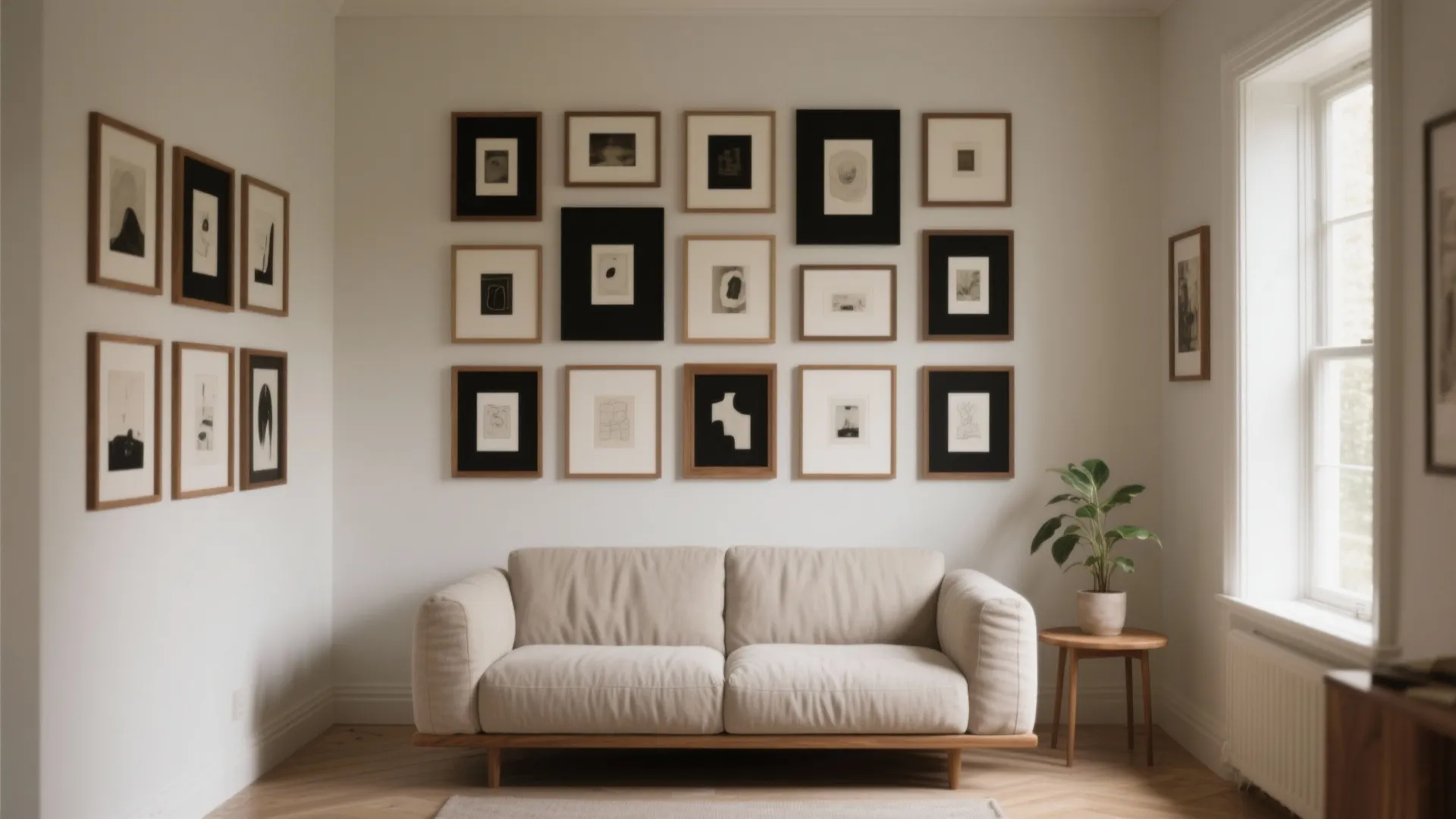 Art-Led Gallery Wall