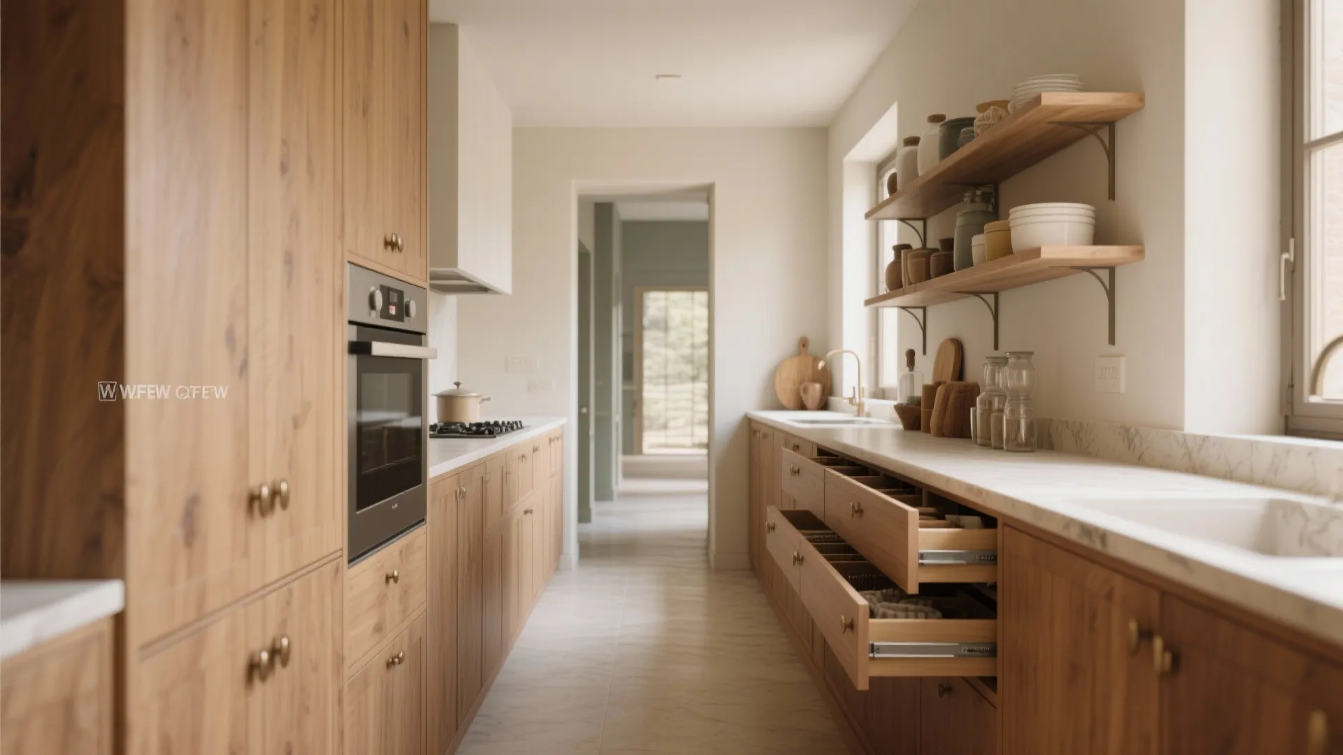 1. Narrow galley, maximum charm