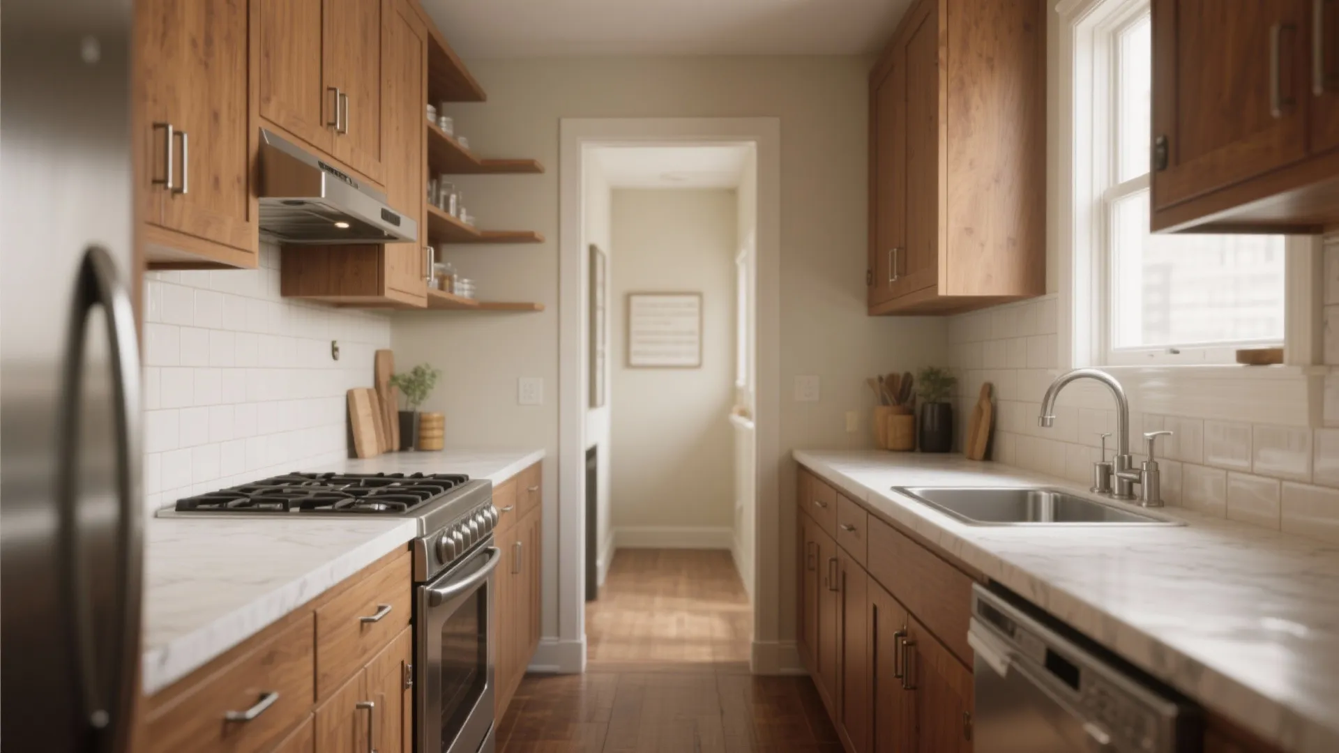 1. Classic Galley: Double-run efficiency