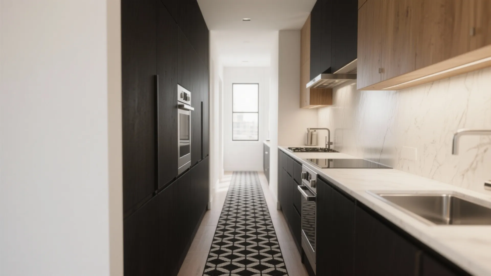 5 Black & White Kitchen Rug Ideas: High-contrast kitchen rugs to transform small spaces with bold style