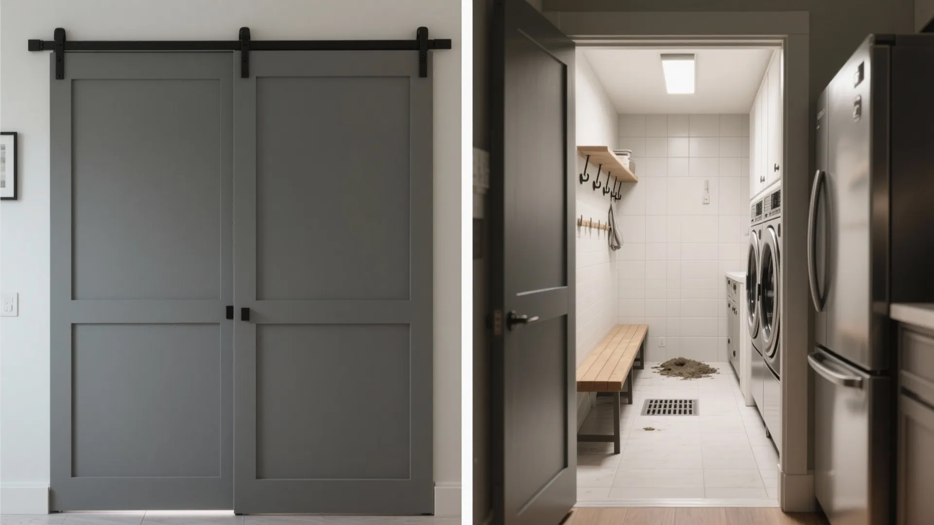 3. Galley Laundry with Hidden Mudroom