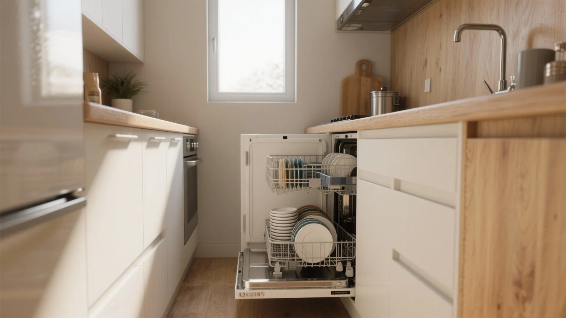 Small Dishwashers: 5 Space-Saving Ideas: How to fit a dishwasher into the smallest kitchens — five practical inspirations from a pro