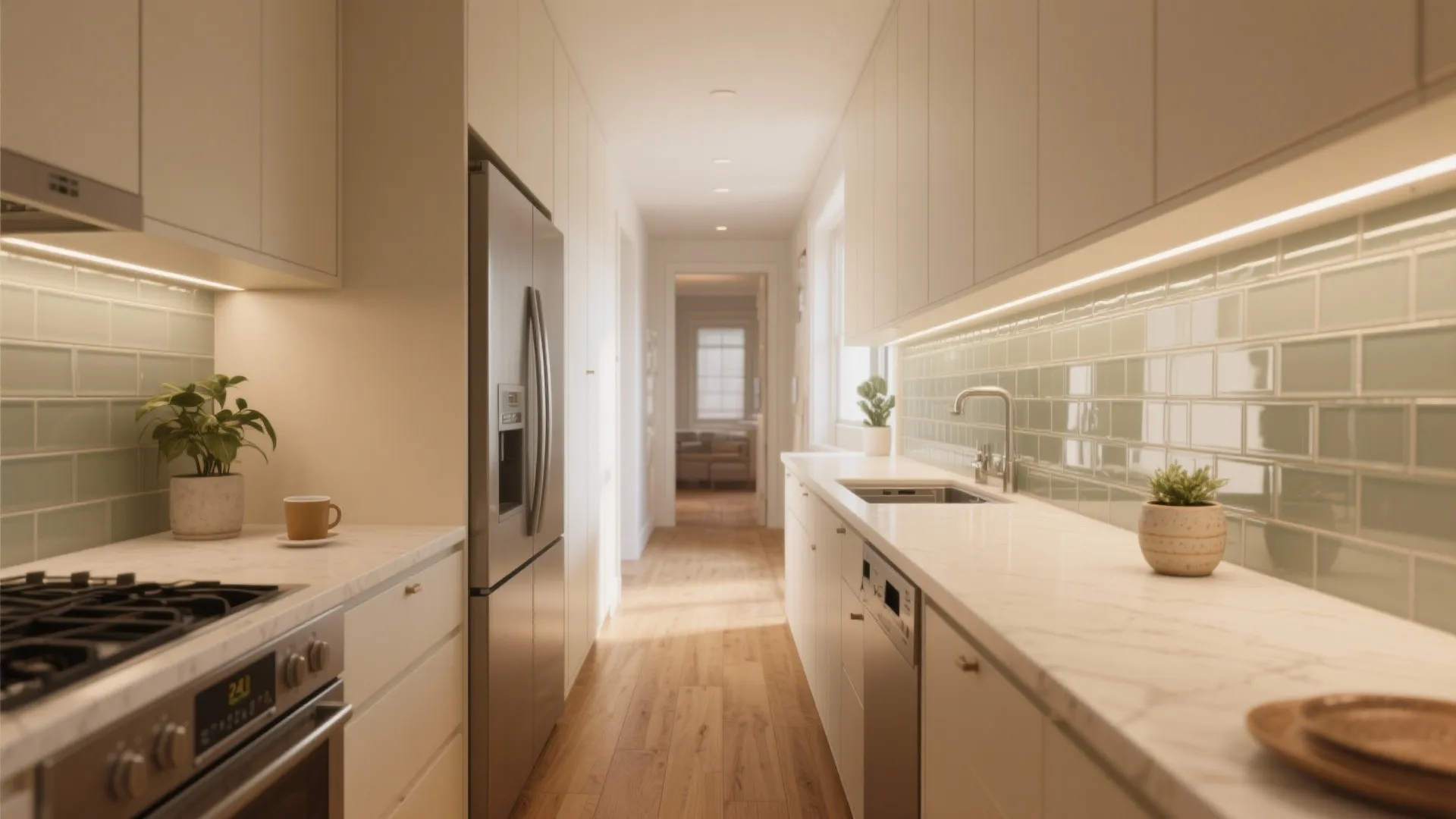 5 Narrow Galley Kitchen Ideas: Creative, practical galley kitchen ideas I use for small homes