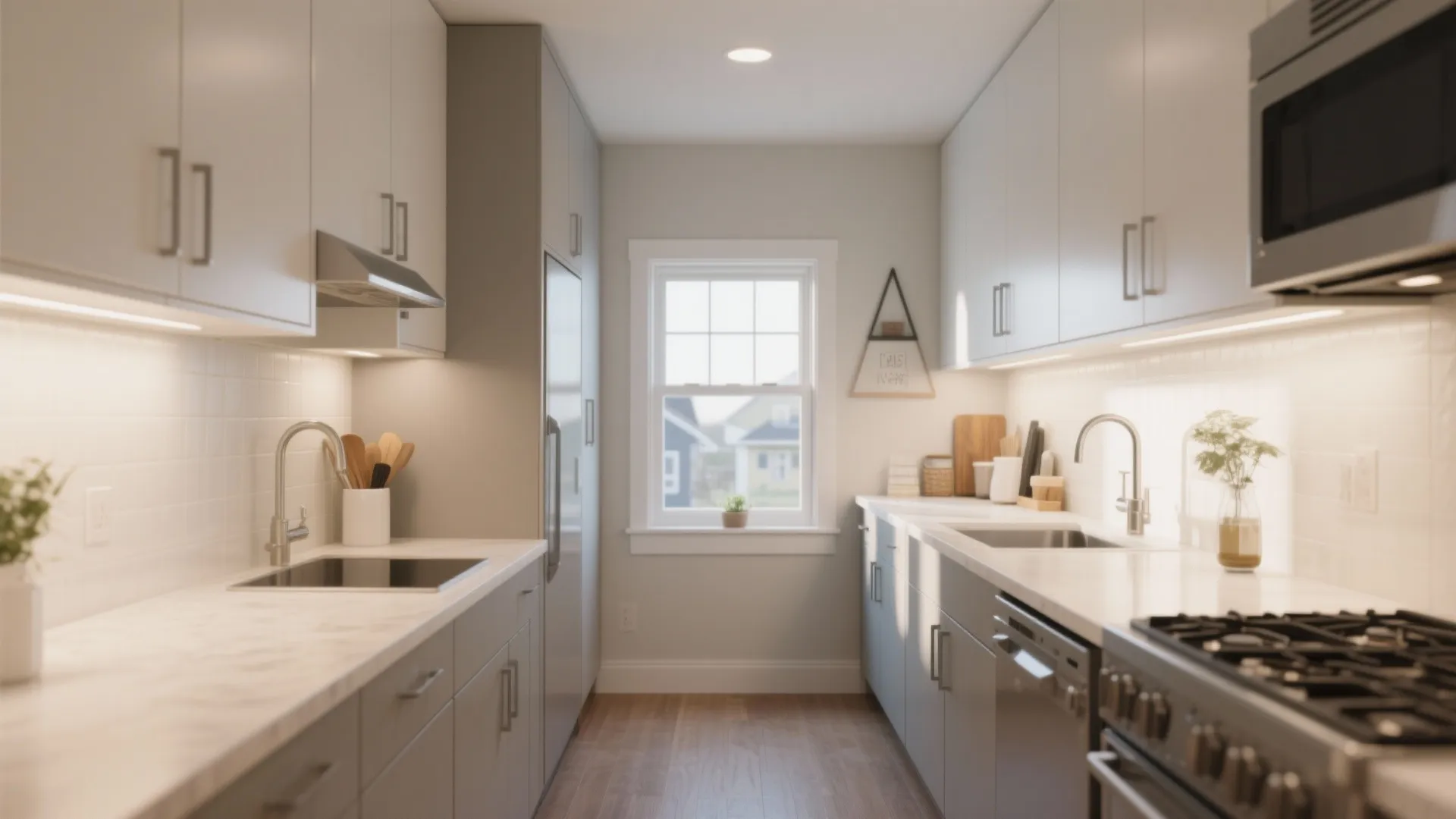 10. Galley Kitchen Upgrade