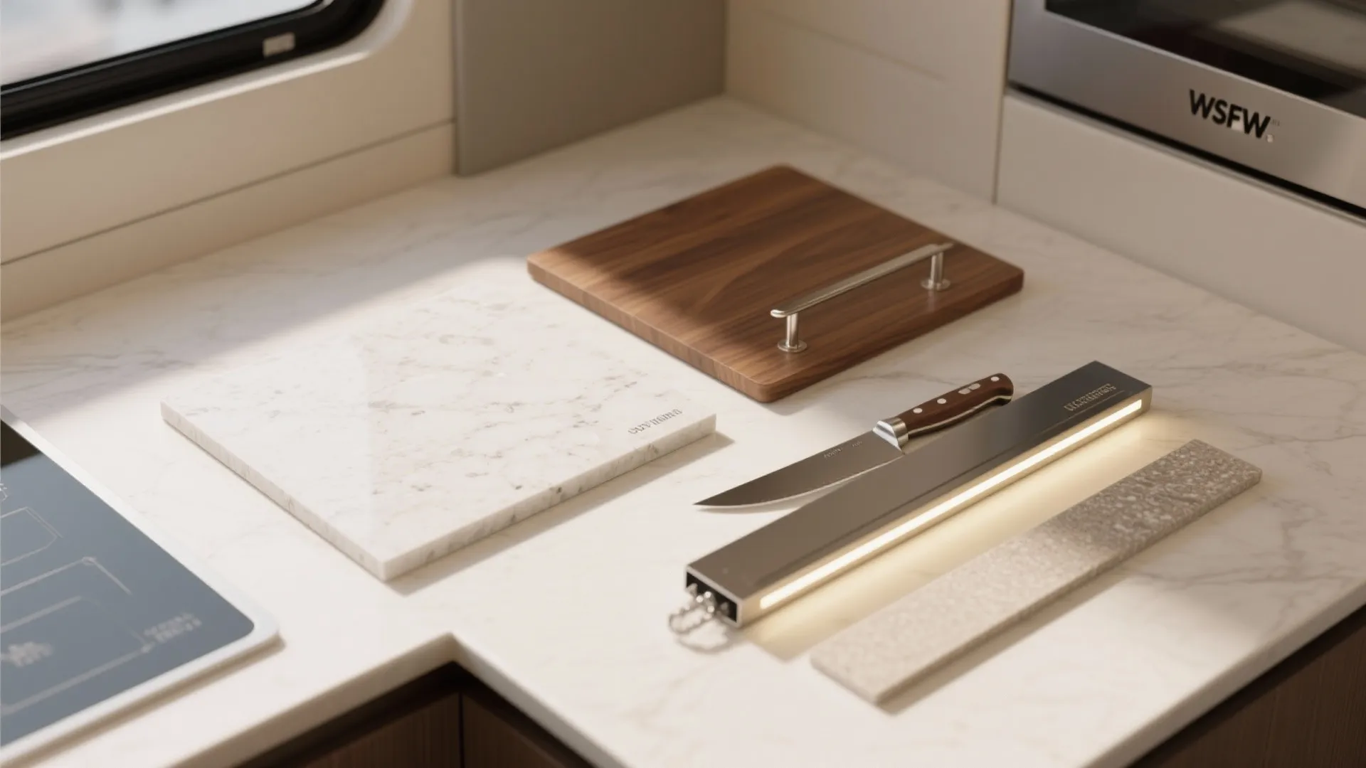 Chef-Forward Galley: Small Kitchen, Big Performance