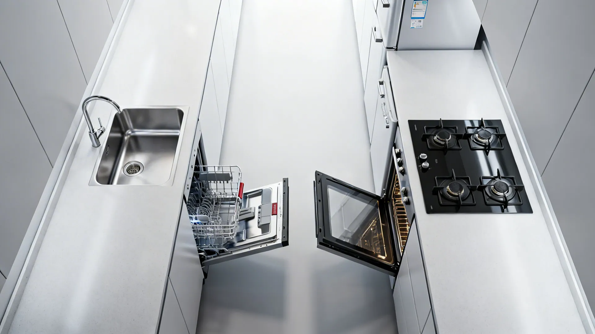 Galley Efficiency with Zone Planning