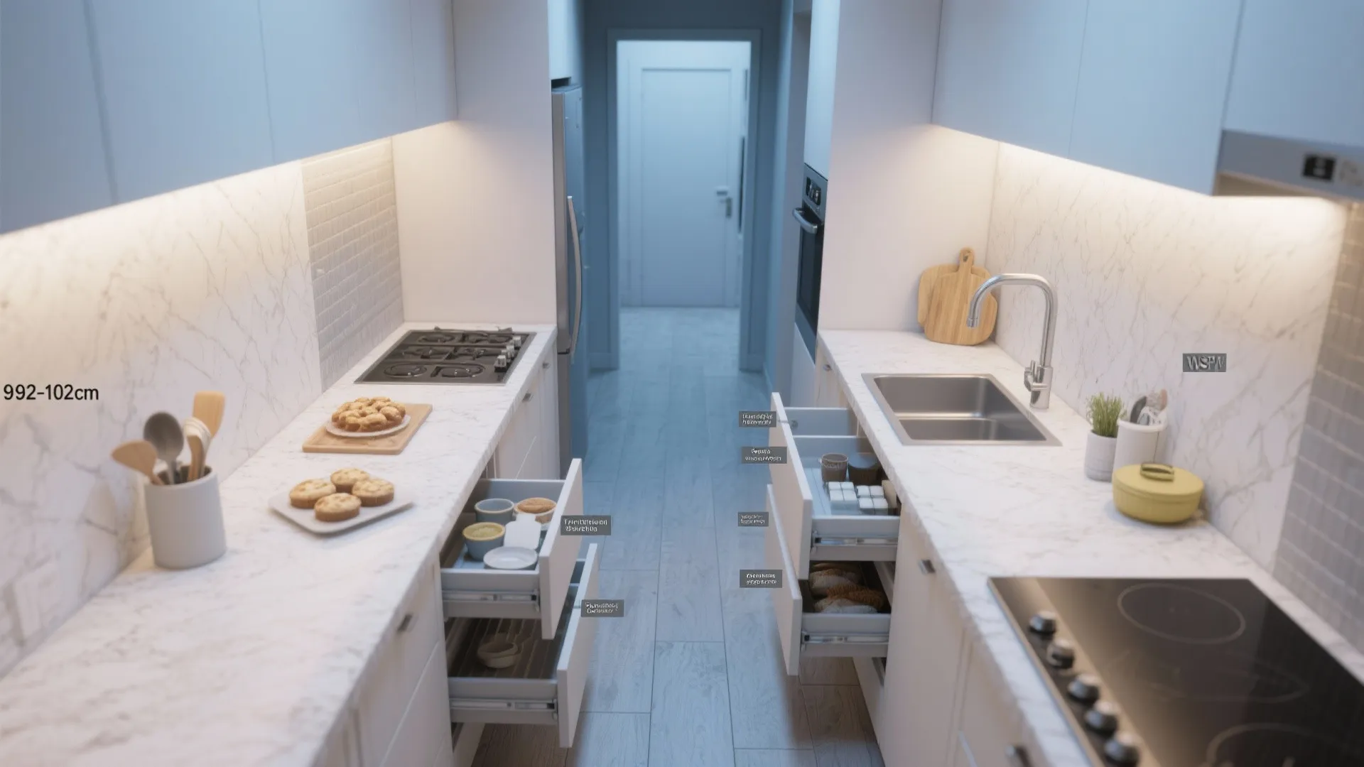 Galley Optimization With Zoned Storage