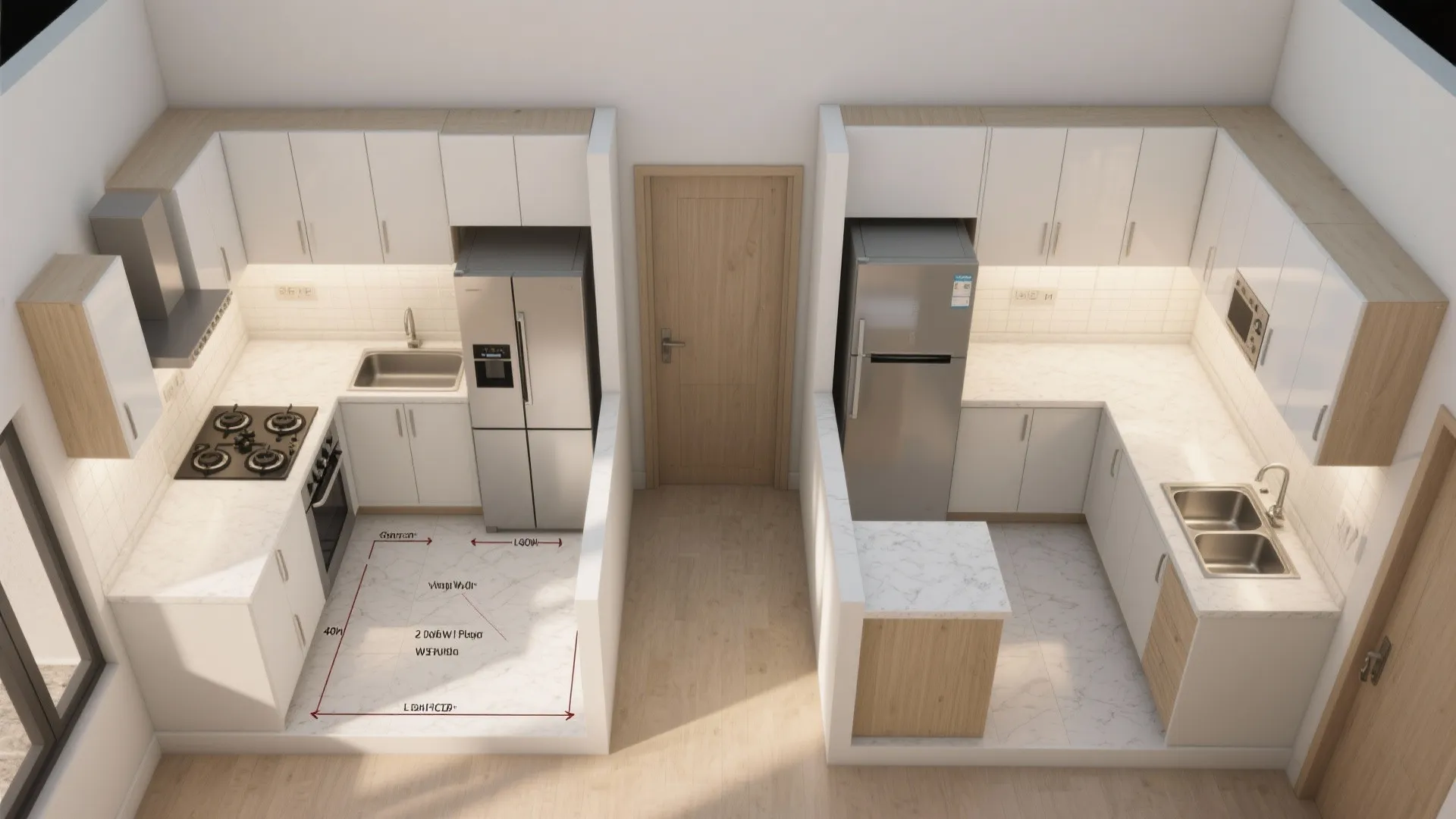 Galley or L-Shape: Choosing the Right Layout