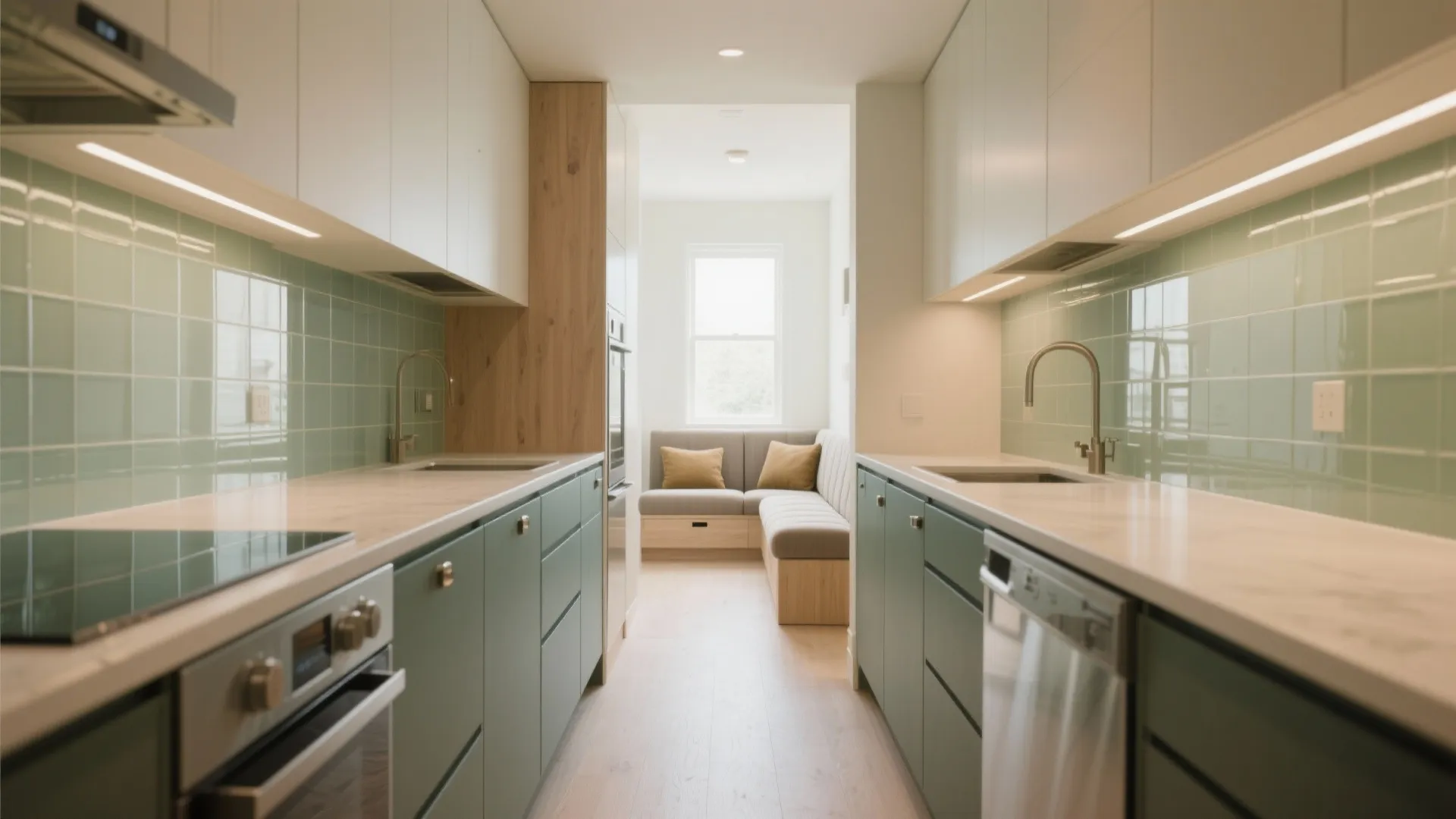 The Galley Runway with Pocket Seating