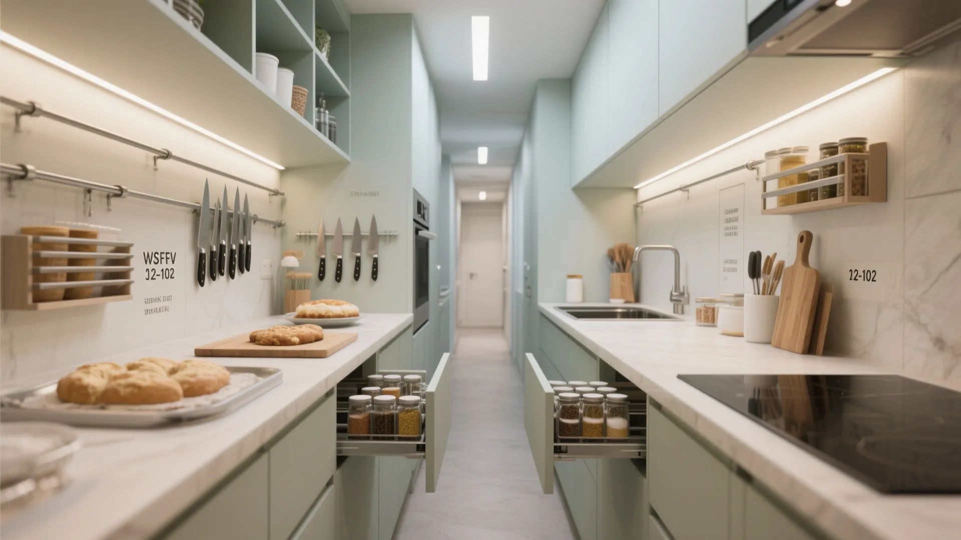 Galley Optimization With Zoned Storage