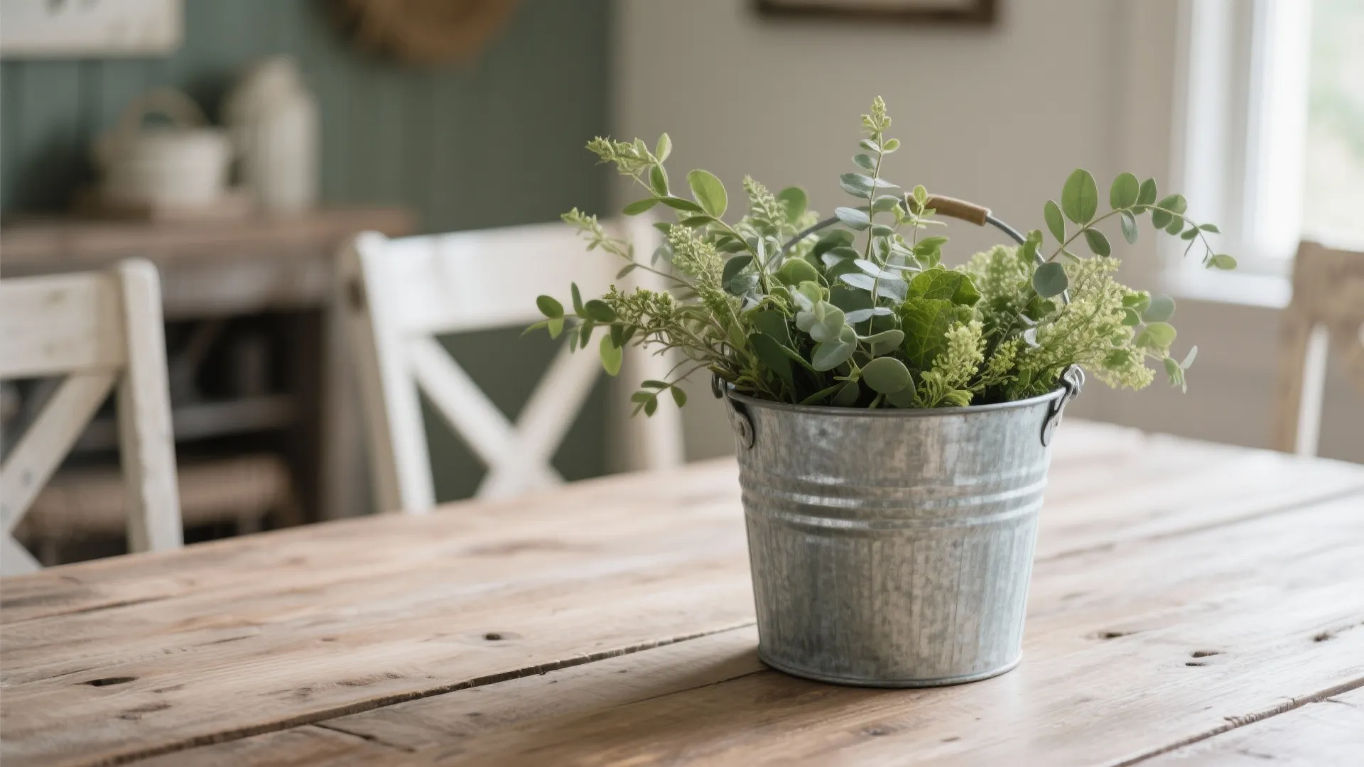 7. Galvanized Metal Accents