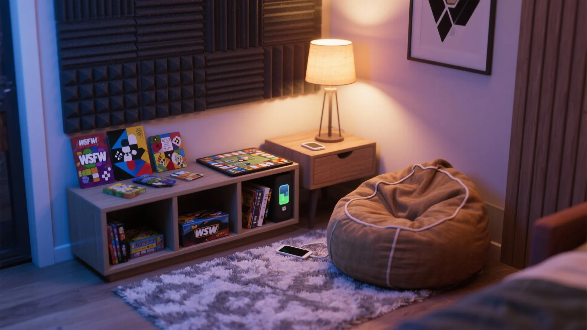 Game & Recharge Zone