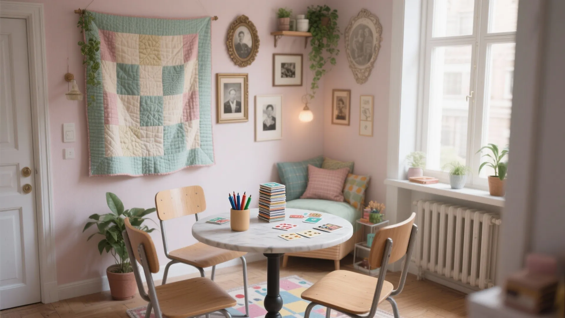 Games Corner & Heritage Photo Backdrop