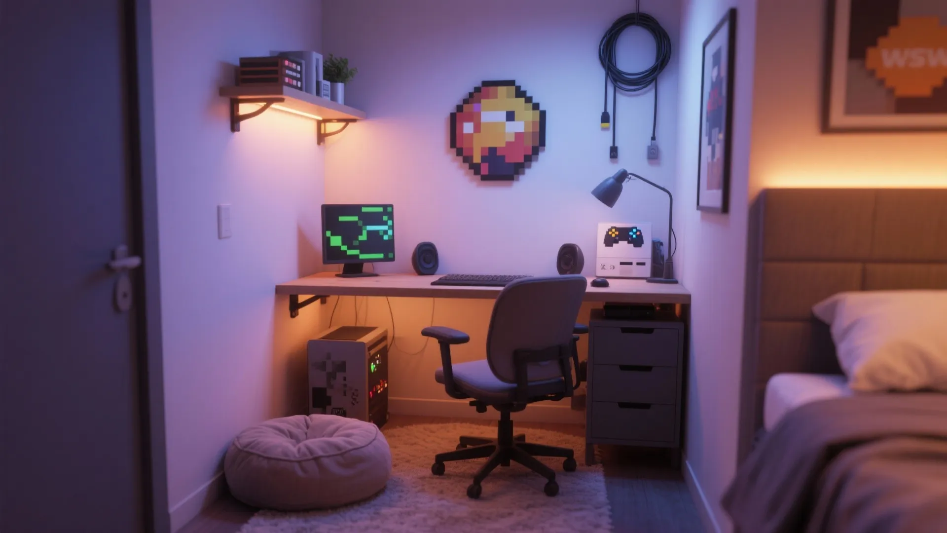 Themed Gaming Nook