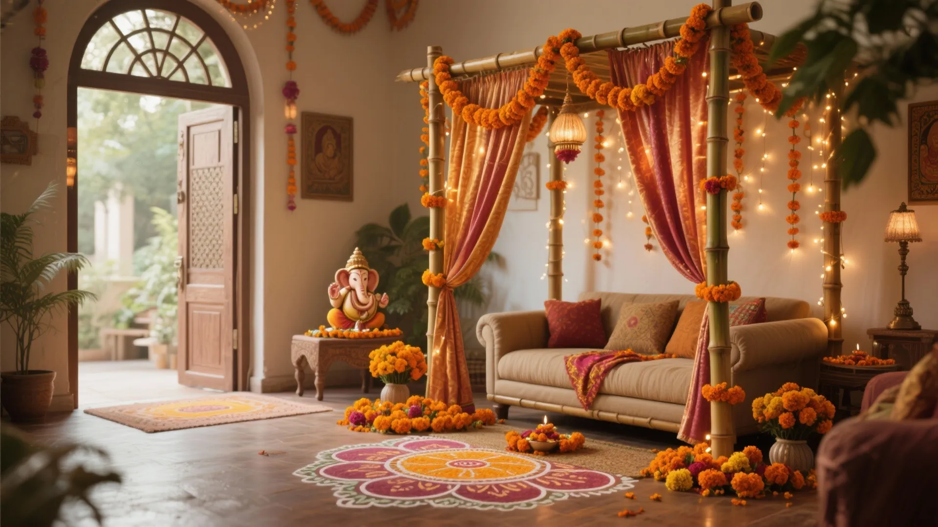 5 Ganesh Chaturthi 2023 Decoration Ideas: Creative and Practical Ganesh Chaturthi Decor Inspirations for Your Home