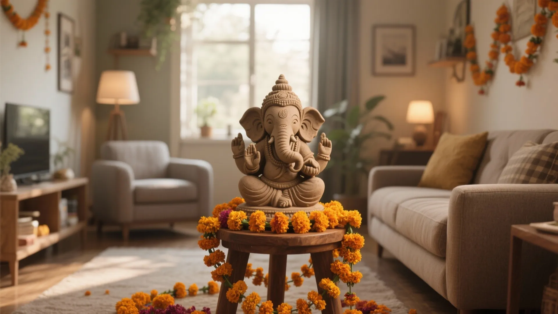 5 Ganesh Decoration Ideas for Home 2020: Elegant and Creative Ganesh Festival Decor Tips from My Own Experience