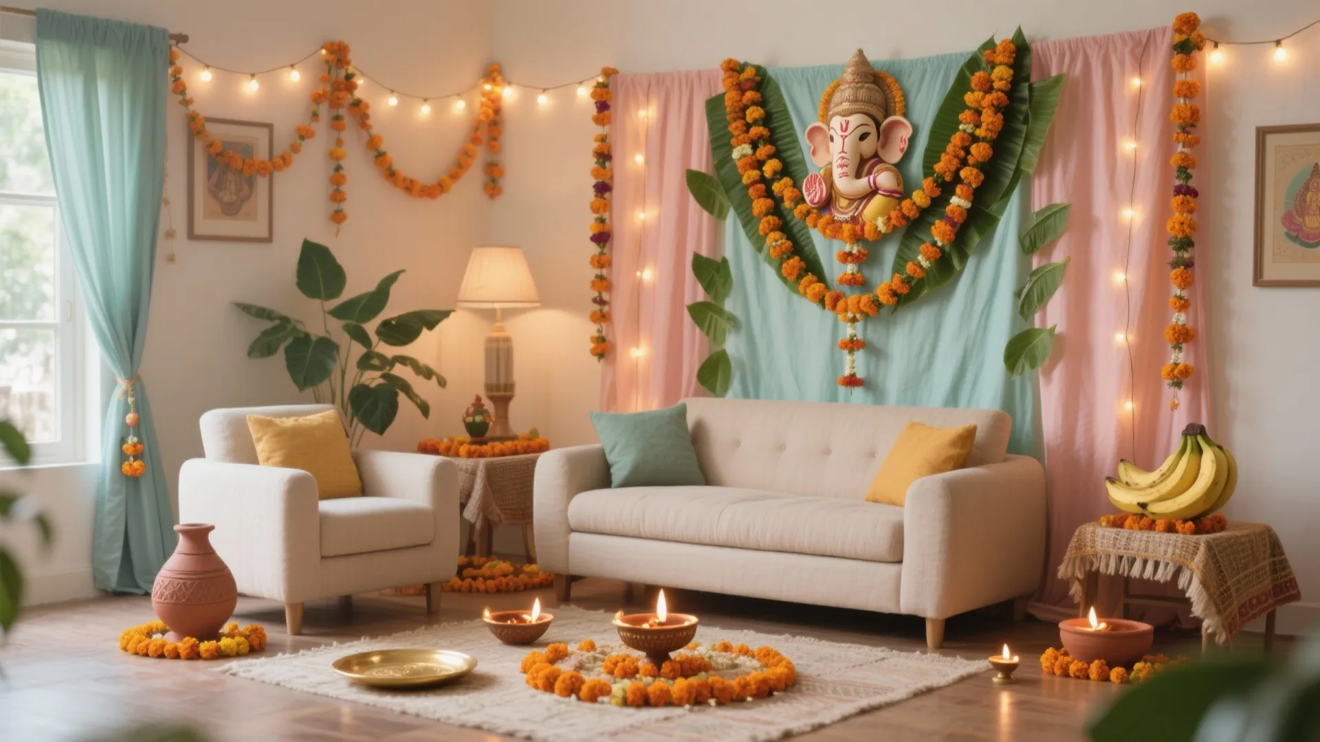 10 Ganesh Chaturthi 2023 Decoration Ideas: Creative & Budget-Friendly Ganesh Chaturthi Decoration Ideas for Your Home