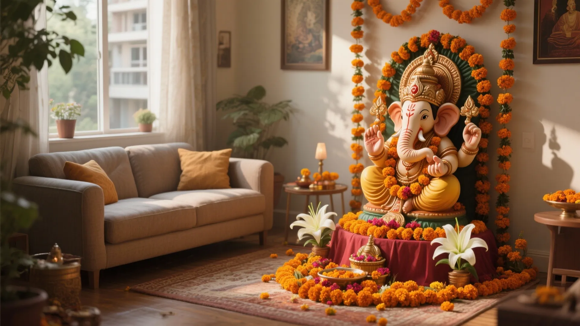 5 Ganpati Decoration Ideas 2020: Creative and Budget-Friendly Ganpati Decoration Inspiration for Your Home