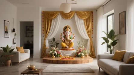 5 Ganpati Home Decoration Ideas 2023