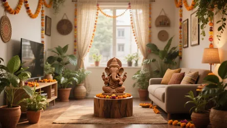 5 Ganpati Decoration Ideas for Home 2021