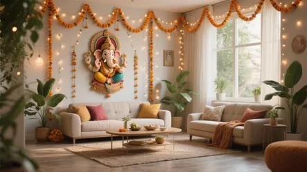 5 Ganpati Wall Decoration Ideas