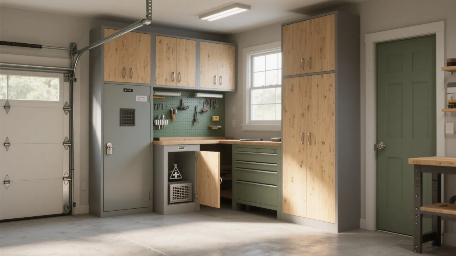 DIY Garage Cabinets with Doors - 5 Ideas: Practical, budget-savvy cabinet designs I use for small garages